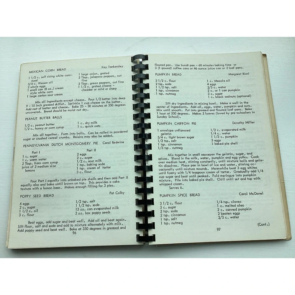 VTG Heavenly Creations Recipe Cookbook 1978 Church Of The Saviour Cincinnati, OH